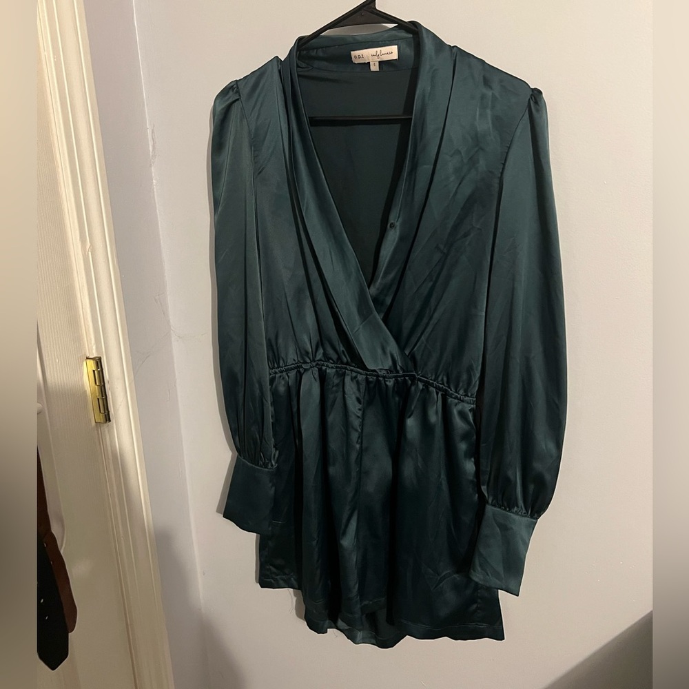 Elegant Satin Romper